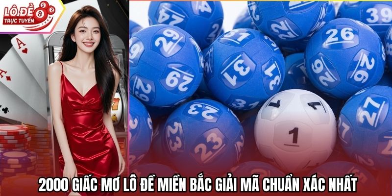 2000 Giấc Mơ Lô Đề Miền Bắc Giải Mã Chuẩn Xác Nhất