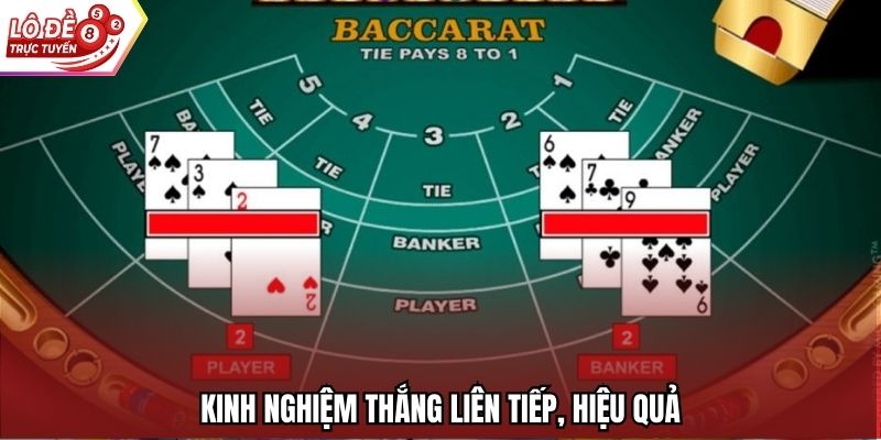 Kinh nghiệm thắng liên tiếp, hiệu quả