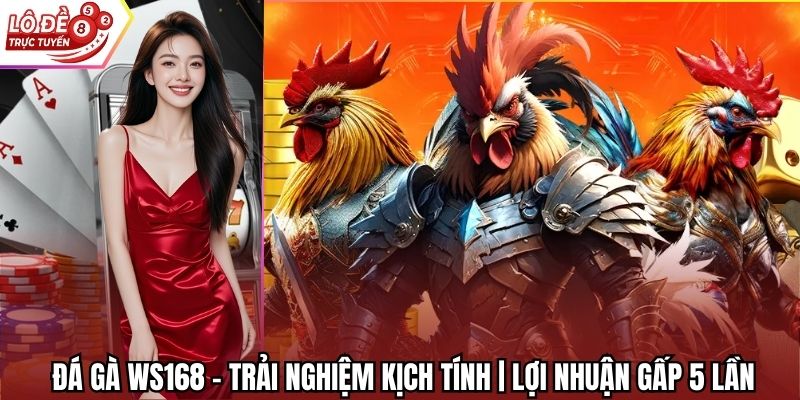 Đá Gà WS168 – Trải Nghiệm Kịch Tính | Lợi Nhuận Gấp 5 Lần