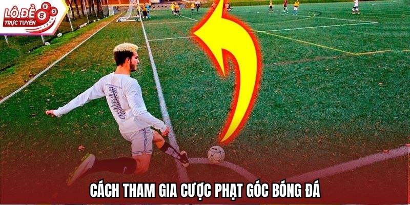 Cách tham gia cược phạt góc bóng đá